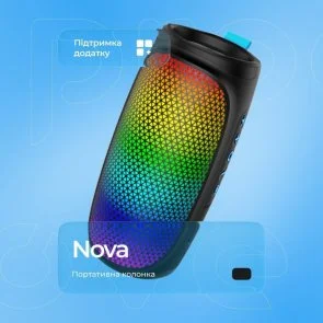 Фото: Портативна колонка Proove Nova 10W APP Black (PDNW10001AP01) № 5 | KTC