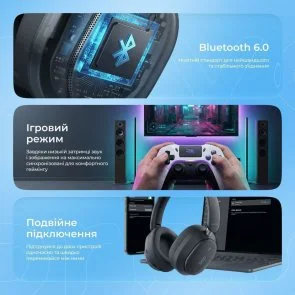 Фото: Навушники Proove Solo with ANC APP Black (HPSL0001AP01) № 7 | KTC