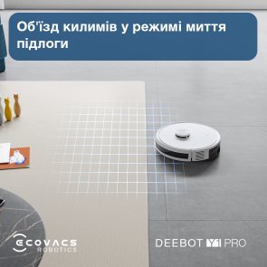 Робот-пилосос ECOVACS DEEBOT Y1 Pro White