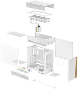 Фото: Корпус Deepcool CL6600 White with window (R-CL6600-WHNNA0-G) № 12 | KTC