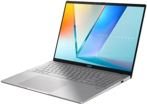 Фото: Ноутбук ASUS Vivobook S16 S3607QA-PL004W Cool Silver - 16" IPS 144 Гц / Snapdragon X1 / X1-26-100 / DDR5 16 ГБ / PCI-E SSD 512 ГБ / Adreno GPU № 3 | KTC
