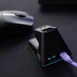 Миша Proove Jester 8K with Charging Dock Wireless Black/Purple (WMJSCD022016)