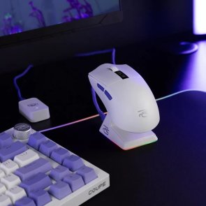 Миша Proove Jester 8K with Charging Dock Wireless White/Purple (WMJSCD022017)