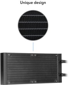 Система рідинного охолодження Chieftec Iceberg 240 Dark (CLC-240-BLK)