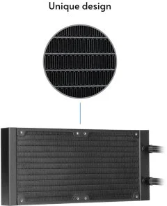 Фото: Система рідинного охолодження Chieftec Iceberg 240 Dark (CLC-240-BLK) № 7 | KTC