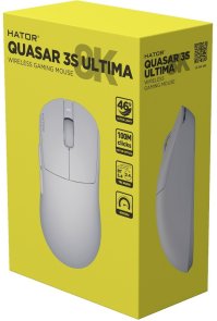 Миша Hator Quasar 3S ULTIMA 8K White (HTM661)