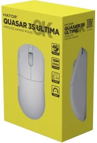 Фото: Миша Hator Quasar 3S ULTIMA 8K White (HTM661) № 6 | KTC