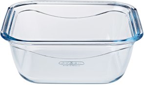 Форма Pyrex CK GO 21x21x8cm 1.9L Clear/Blue (286PG00)