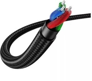 Фото: Кабель UGREEN AV112 Angled Cable Jack 3.5mm M / Jack 3.5mm M 0.5m Blue (60178) № 3 | KTC
