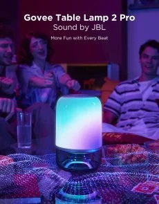 Фото: Нічник Govee Table Lamp 2 Pro x Sound by JBL White (H60200F1) № 11 | KTC