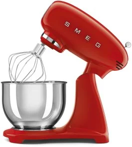 Фото: Планетарний міксер Smeg Style Aesthetic Red (SMF05RDEU) № 3 | KTC