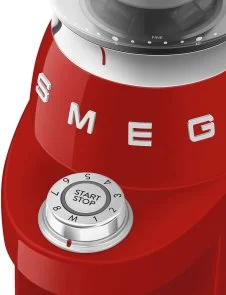 Фото: Кавомолка Smeg Style Aesthetic Red (CGF03RDEU) № 9 | KTC
