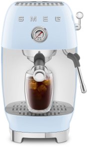 Ріжкова кавоварка Smeg Style Aesthetic Pastel Blue Glossy Finishing (ECF03PBEU)