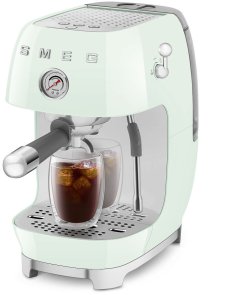 Ріжкова кавоварка Smeg Style Aesthetic Pastel Green Glossy Finishing (ECF03PGEU)