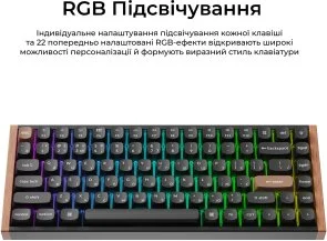 Фото: Клавіатура Keychron K2 HE Gateron Magnetic Switch RGB Black (K2H-F1-UA) № 14 | KTC