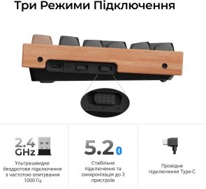 Фото: Клавіатура Keychron K10 HE Gateron Magnetic Switch RGB Black (K10H-F1-UA) № 13 | KTC