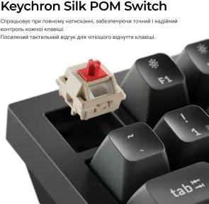 Фото: Клавіатура Keychron Q6 Ultra Keychron Red Switch RGB Black (Q6U-M1-UA) № 9 | KTC