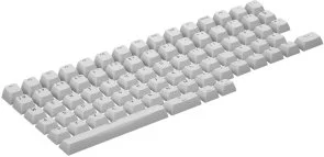 Фото: Набір кейкапів Hator OMA Profile PBT Keycap Set US A-part ANSI/ISO White (HTS511) № 2 | KTC
