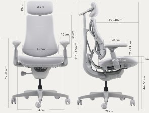 Крісло LiberNovo Omni Space Gray (CP-GW-0000015-00-00)