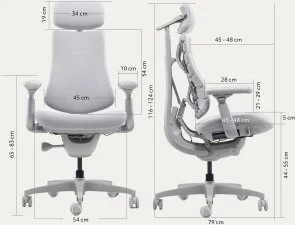 Фото: Крісло LiberNovo Omni Space Gray (CP-GW-0000015-00-00) № 8 | KTC