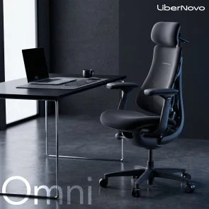 Фото: Крісло LiberNovo Omni Midnight Black (CP-GW-0000015-00-01) № 10 | KTC