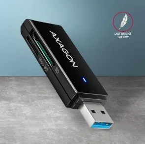 Фото: Кардрідер Axagon CRE-S2N SuperSpeed USB-A Black № 4 | KTC