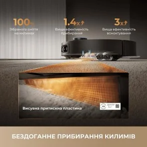 Фото: Робот-пилосос Dreame Bot X60 Ultra Complete White (RLX87DE-wh) № 11 | KTC