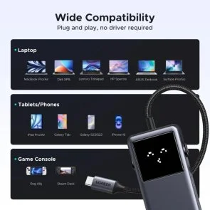 Фото: USB-хаб UGREEN CM888 Uno 6in1 Gray (35998) № 10 | KTC
