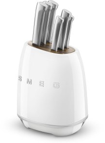 Набір ножів Smeg Retro Style White (KBSF02WH)