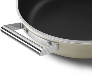 Сковорода Smeg 50S Retro Style 28cm Cream (DPF2812CRM)