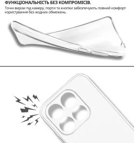 Фото: Чохол BeCover for Xiaomi 17 - Transparancy (715493) № 5 | KTC