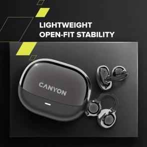 Фото: Навушники Canyon OnFlow 14 Black (CNS-TWS14B) № 7 | KTC