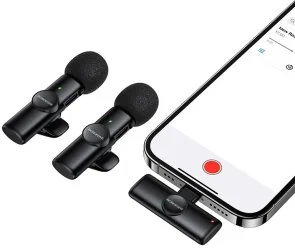 Фото: Радіосистема BOROFONE BFK16A Winner dual-mic Lightning Black (6941991126505) № 6 | KTC