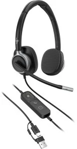Фото: Гарнітура HP Poly Mission 625 Stereo Black (C01C6AA) № 7 | KTC