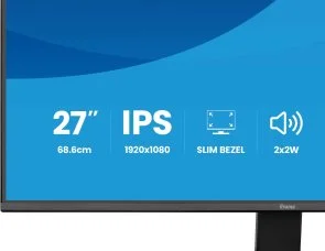Фото: Монітор iiyama ProLite X2791HS-B1 Black - 27" IPS / 1920×1080 / 120 Гц / Adaptive Sync № 6 | KTC