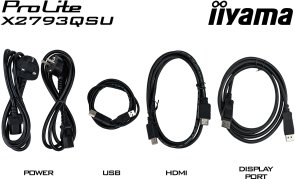 Монітор iiyama X2793QSU-B1 Black - 27