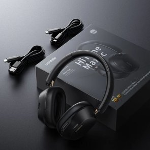 Навушники накладні UGREEN HP203 HiTune Max5С Hybrid ANC, Black