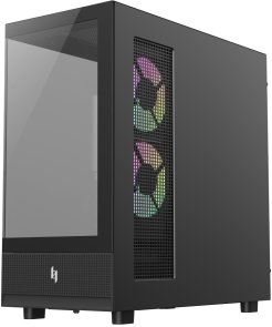 Корпус Gamemax NEX C51 Black with window (NEX C51 BK)