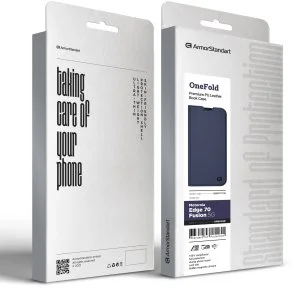 Фото: Чохол ArmorStandart for Motorola Edge 70 Fusion 5G - OneFold Case Dark Blue (ARM91214) № 7 | KTC