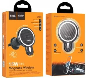 Фото: Кріплення для мобільного телефону Hoco CA85 Ultra-fast Black (6931474745484) № 4 | KTC