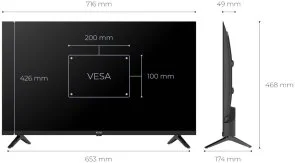 Фото: Телевізор QLED Kivi 32H9000HB (Smart TV, Wi-Fi, 1366x768) № 10 | KTC