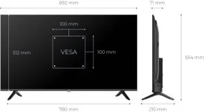 Фото: Телевізор QLED Kivi 40F9000HB (Smart TV, Wi-Fi, 1920x1080) № 9 | KTC