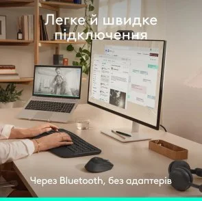 Фото: Миша Logitech Signature Comfort Plus M850 L Wireless Graphite (910-007715) № 10 | KTC