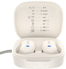 Навушники Belkin Soundform Anywhere TWS Sand (AUC014HQCR)