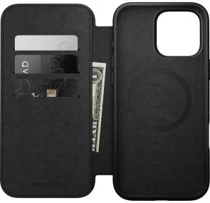 Фото: Чохол Nomad for Apple iPhone 16 Pro - Modern Leather Folio Brown (NM01679585) № 7 | KTC