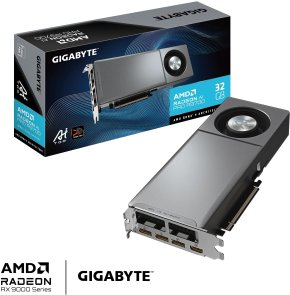 Відеокарта Gigabyte Radeon AI PRO R9700 AI TOP 32G (GV-R9700AI TOP-32GD)
