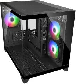Фото: Корпус Cougar FV150 Mini Black with window (FV150 MINI) № 2 | KTC