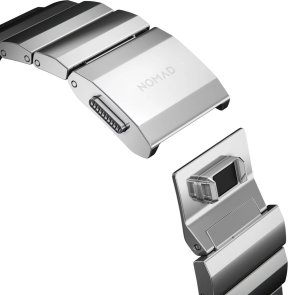 Ремінець Nomad for Apple Watch 46/49mm - Steel Silver Hardware Silver (NM1A4HSXS0)
