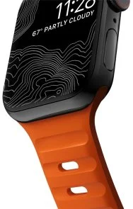Фото: Ремінець Nomad for Apple Watch 41mm/42mm - Sport Ultra Orange (NM01119685) № 4 | KTC