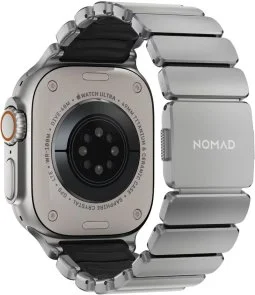 Фото: Ремінець Nomad for Apple Watch 46/49mm - Stratos Natural Hardware Black (NM014421858) № 2 | KTC